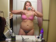 Non Nude BBW Mirror Selfie - hottie clothed